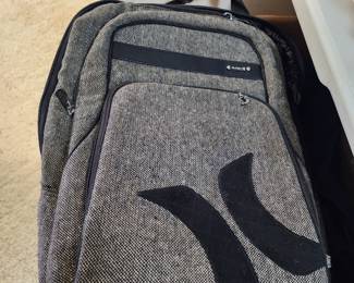 Packed packs luggage and tote bags