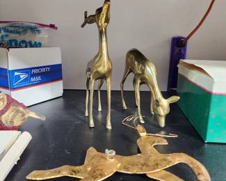 Brass deer
