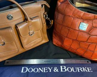 Crocodile Brown DB Purses 