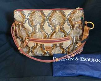 Snake Multi Brown Dooney Bourke