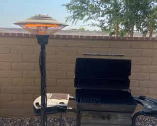 Backyard Grill And Space Heater