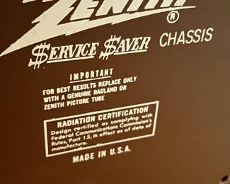 zenith chassis