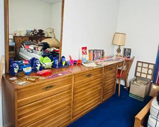 American of martinsville - mid-century dresser set