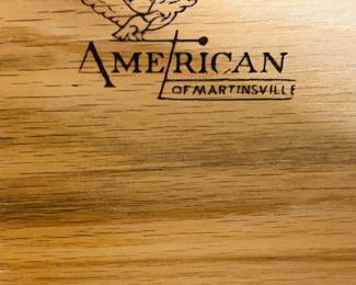 American of martinsville - mid-century dresser set