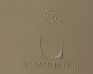 Herman Miller George Nelson leather chair