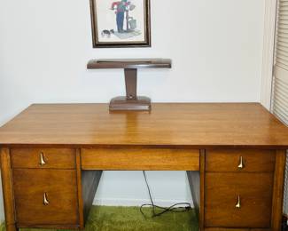 Broyhill Brasilia Office Desk - Mid-Century Modern Living