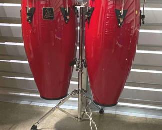 104 Red Aspire Bongos Set