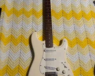 137 Squire Olympic White Strat