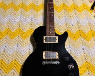 138 Epoch Black Electric Guitar