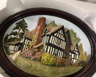 Lakeland studios 3-D Resin Wall plaque, Selly Manor