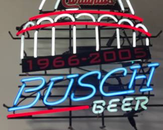 003 Busch Beer St. Louis Cardinals Neon Sign