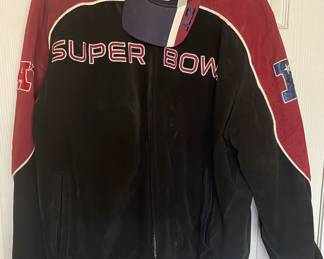 NFL Arizona Super Bowl XLII 2008 Suede Jacket Hat