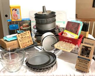 Baking Pans, Cake Decorating Supplies, Bundt , More