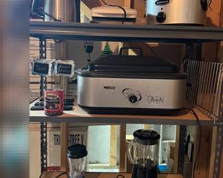 Nesco Roaster Oven, Cuisinart SmartPower Blender, Hamilton Beach Blender Slow Cooker More