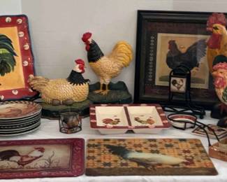 Rooster Decor And Kitchen Ware