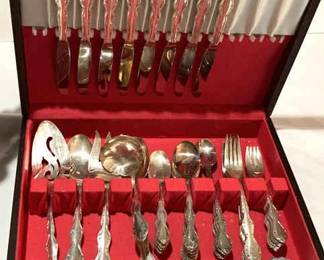 WM Rogers Silver Plated Flat Ware