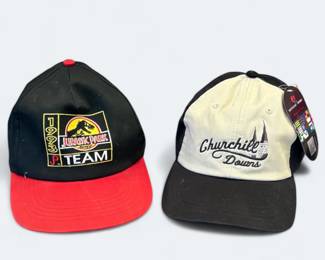 Jurassic Park and Churchill Downs Hats