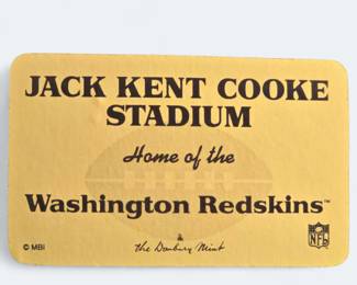 Vintage Washington Redskins Danbury Mint Jack Kent Cooke Stadium Replica