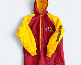 Vintage Washington Redskins Raincoat