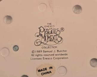 Vintage Enesco Precious Moments Figurines