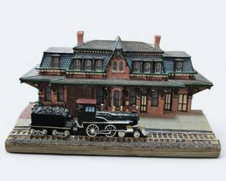 Vintage Danbury Mint "The Bethlehem Railroad Station"