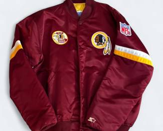 Vintage Washington Redskins Bomber Jacket