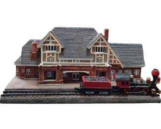 Vintage Danbury Mint "The Flagstaff Railroad Station"