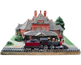 Vintage Danbury Mint "The Illinois Pullman Station"