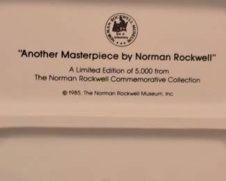 Vintage Norman Rockwell "Another Masterpiece " Figurine