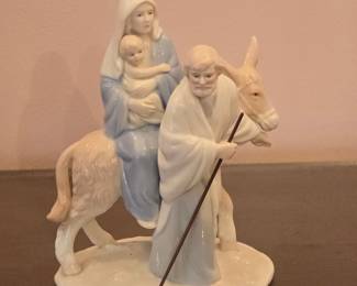 Vintage Homco Holy Family Figurine