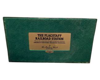 Vintage Danbury Mint "The Flagstaff Railroad Station"