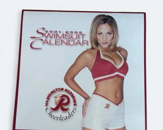 Vintage Washington Redskins 2001-2002 Calendar