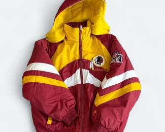 Vintage Washington Redskins Conference Puff Jacket