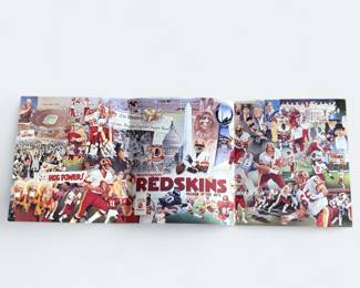 Vintage Washington Redskins Decade of 80s Poster