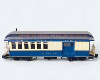 Vintage Bachmann Big Hauler Blue Comet-Halley Combine car