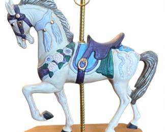 Vintage Carousal Horse Music Box
