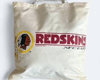 Vintage Washington Redskins Tote Bag