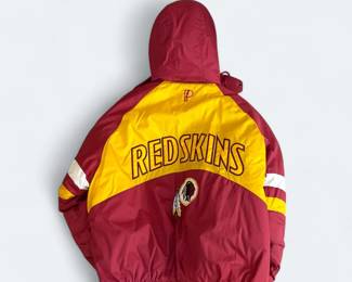 Vintage Washington Redskins Conference Puff Jacket