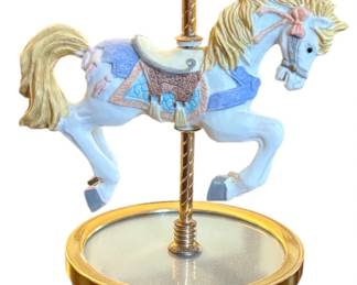 Vintage Carousal Horse Music Box