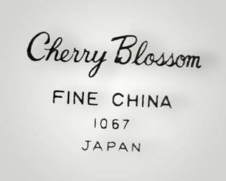 Cherry Blossom Fine China from Japan