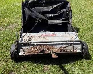 CRAFTSMAN RAKER PULL BEHIND MOWER
