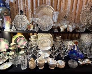 ROYAL DOULTON LYRIC H 4948 GAIETY BY TIFFIN FRANSCISCAN STEMS