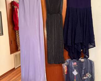 EVENING WEAR AND BOY SCOUT UNIFORM