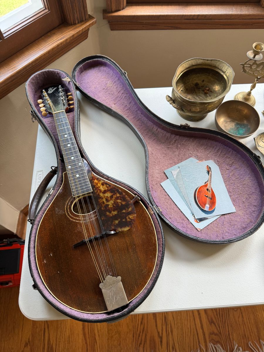 Gibson A2 Mandolin (living room east wall) $900