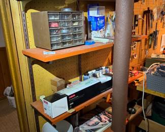 (Basement work shop room)