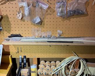 Mandolin Parts (Basement work shop room)
