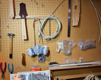 (Basement work shop room)