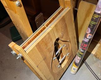 Mandolin Making Frame (Basement work shop room)
