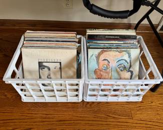 Records (living room north wall under table) $3-5 each