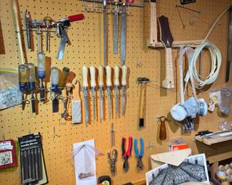 (Basement work shop room)